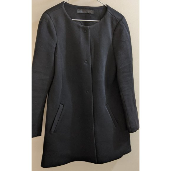 Massimo Rebecchi - Italian Brand Black Coat - Picture 2 of 3